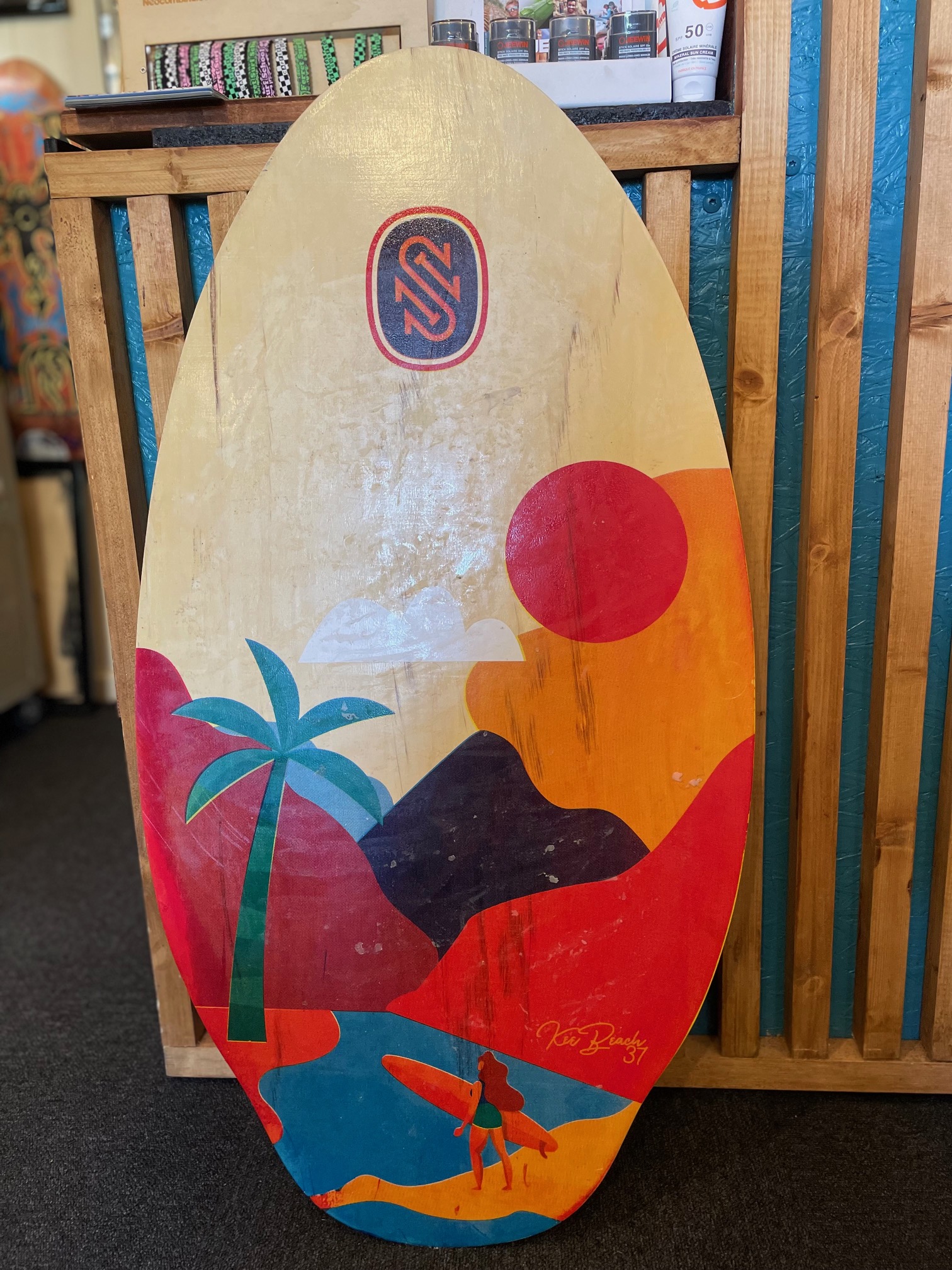 Skim One Skimboard Ke'e Beach